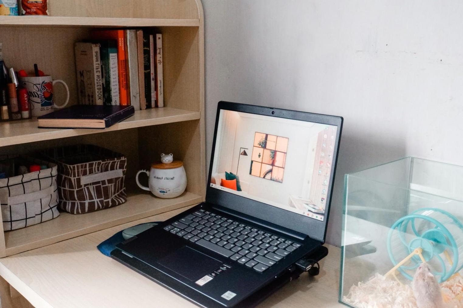 Business professional reviewing financial documents and charts